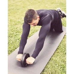 Ab Roller mit Unterlegmatte