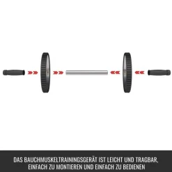 Ab Roller mit Unterlegmatte