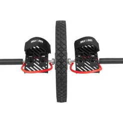 Ab Roller mit verstellbaren Pedalen
