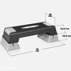 Aerobic Stepper höhenverstellbar