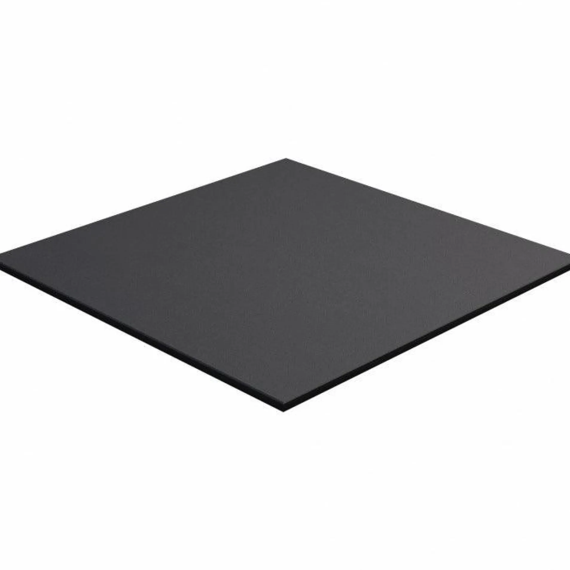 Bodenschutzmatte aus Gummi 50x50/100x100 cm mit 2 cm Dicke