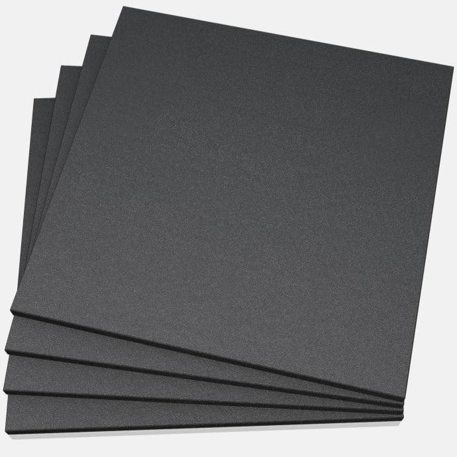 Bodenschutzmatte aus Gummi 50x50/100x100 cm mit 2 cm Dicke