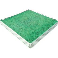 Bodenschutzmattenset 60x60 cm - 6 Matten inkl, Endstücke