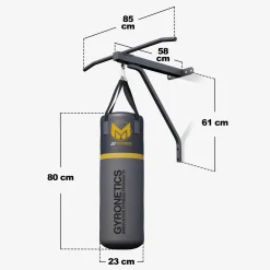 Boxsack E-Series 80 cm mit Klimmzugstange zur Wandbefestigung