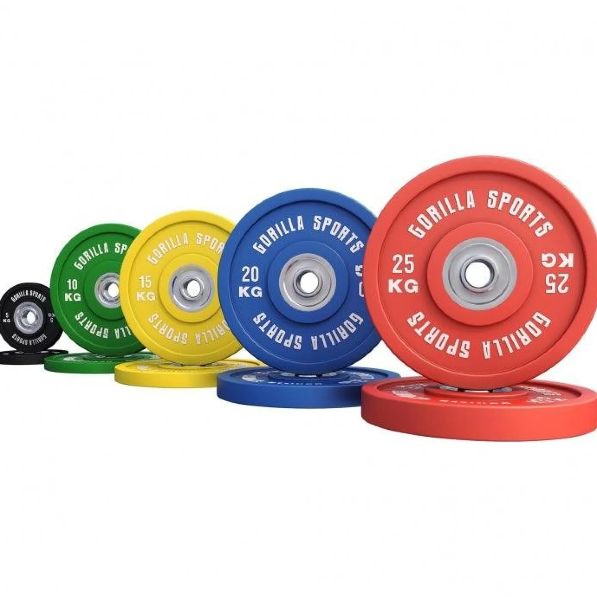 Bumper Plates Gummi Olympia PRO 5 - 25 kg