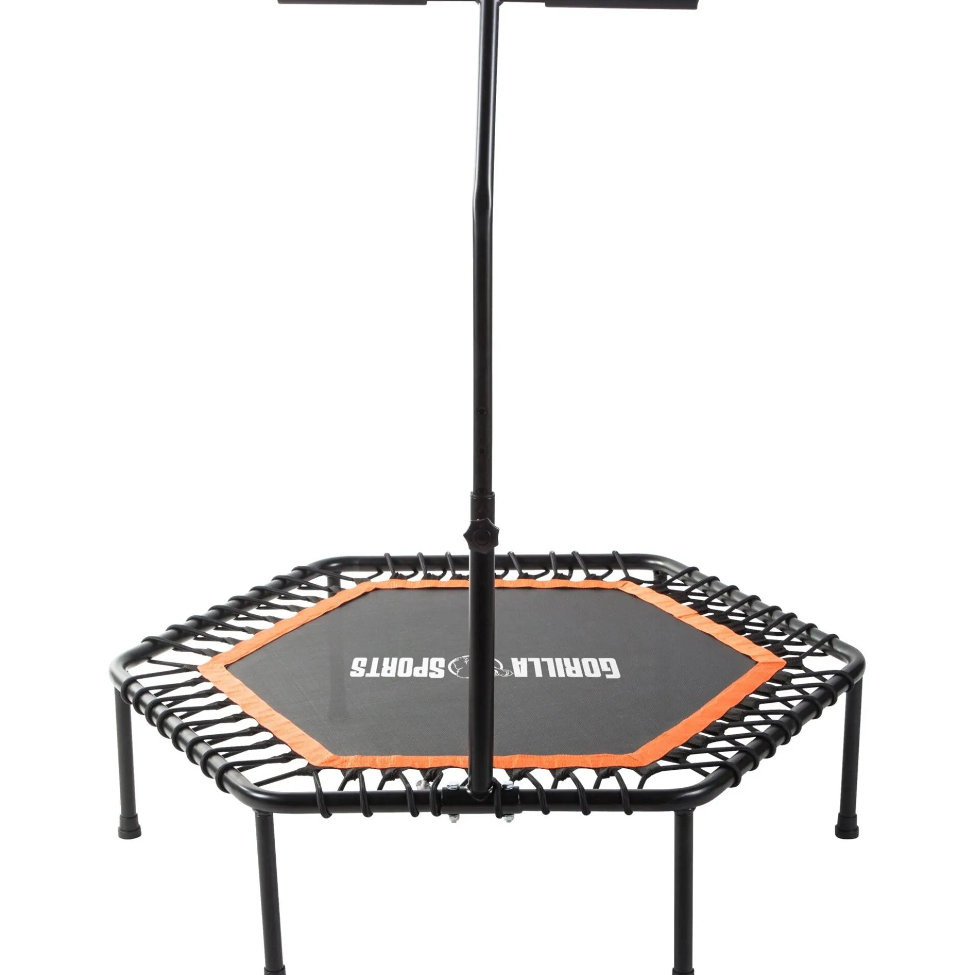 Fitness Trampolin mit Haltestange