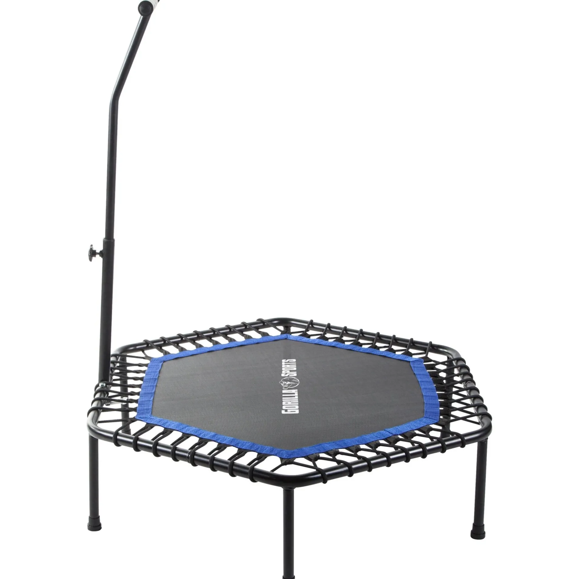 Fitness Trampolin mit Haltestange