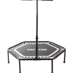 Fitness Trampolin mit Haltestange