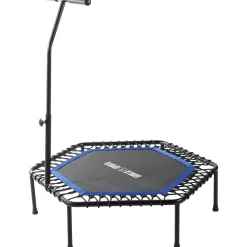 Fitness Trampolin mit Haltestange
