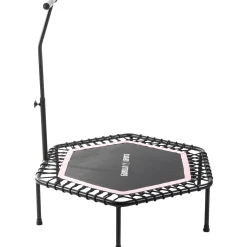 Fitness Trampolin mit Haltestange