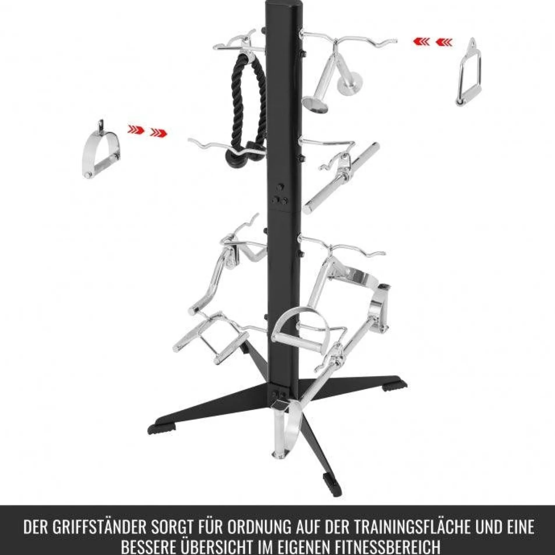 Griffständer Set inkl, Latzug-/Kabelgriffe