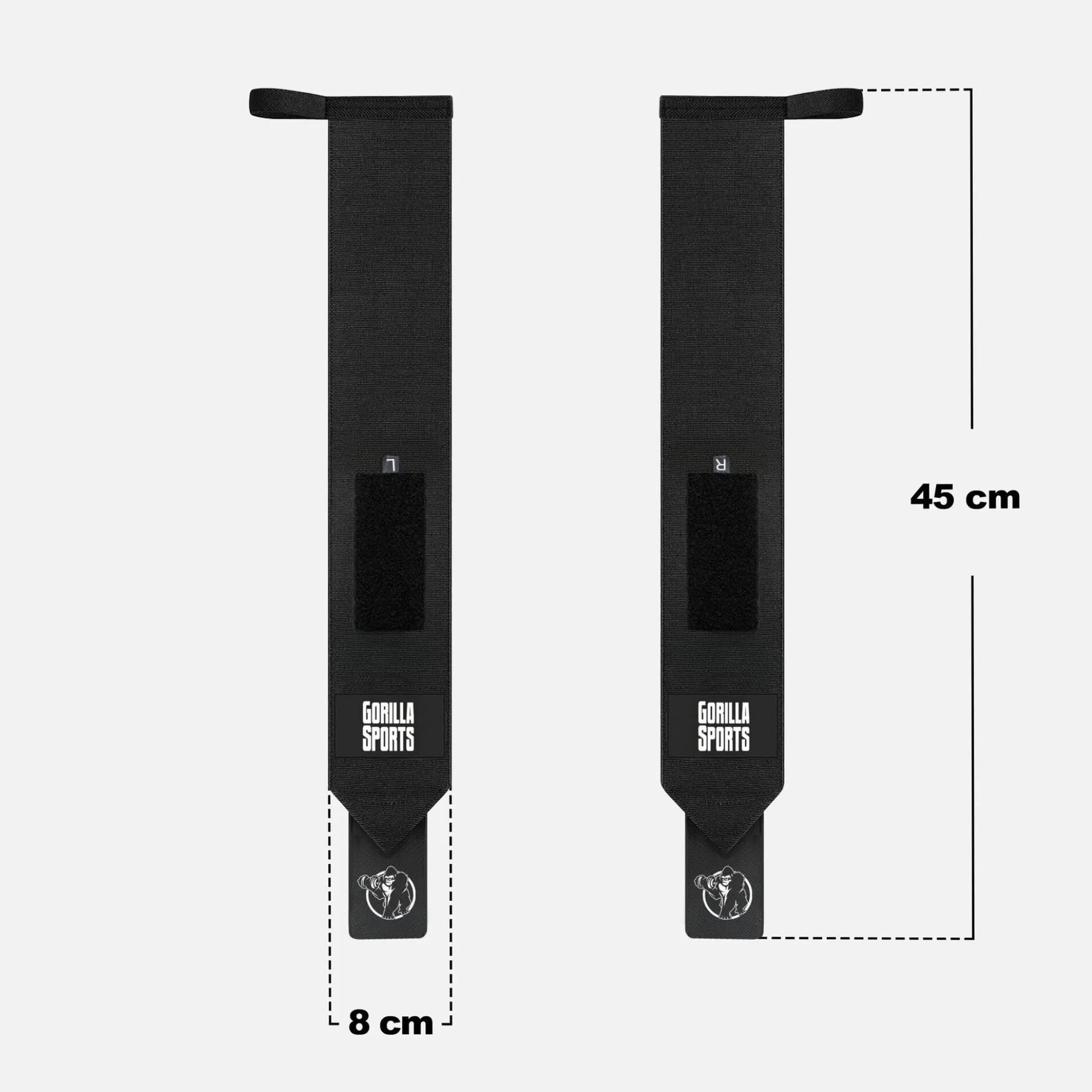 Handgelenk Bandage 2er Set 45 cm