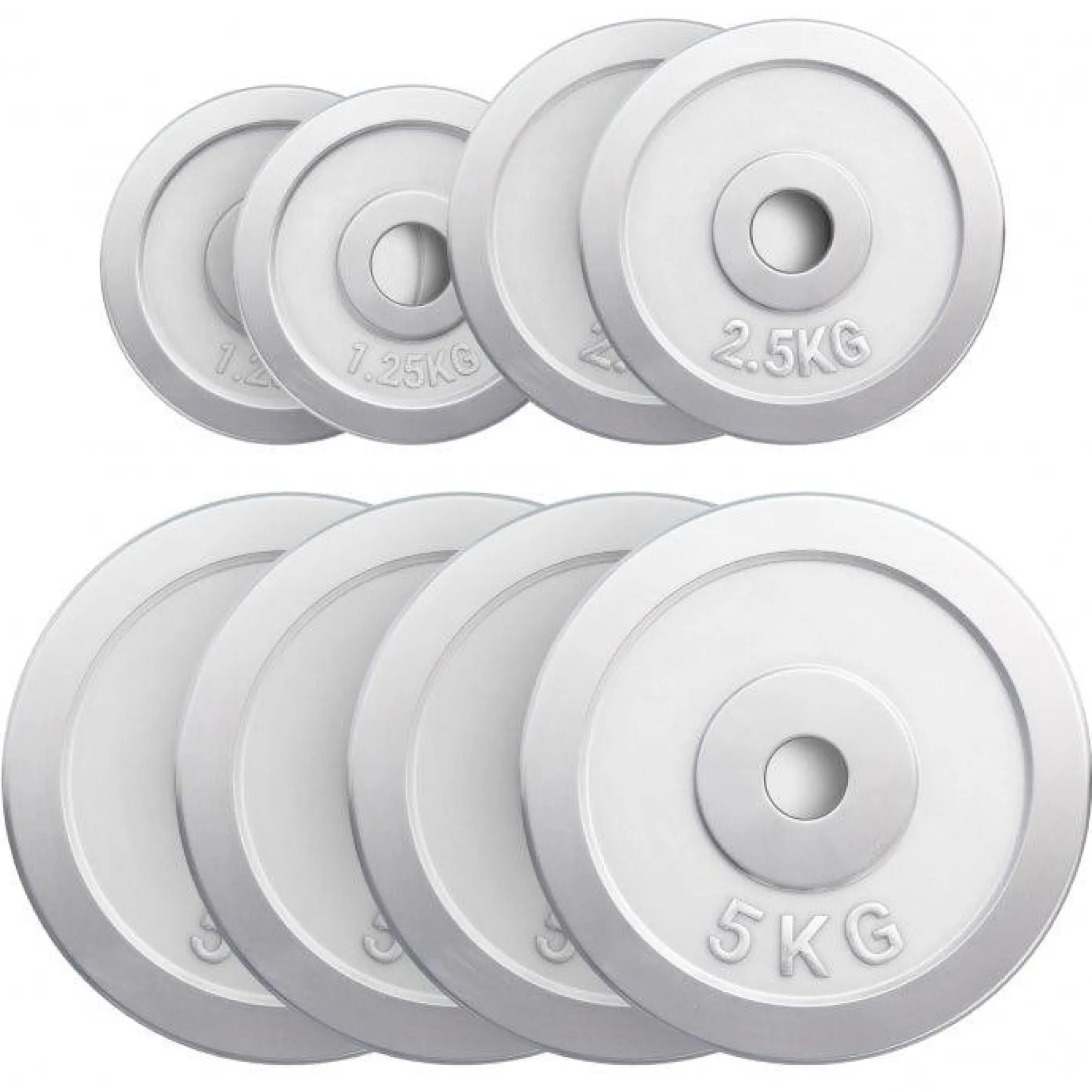 Hantelscheibe Chrom 0,5 - 30 kg