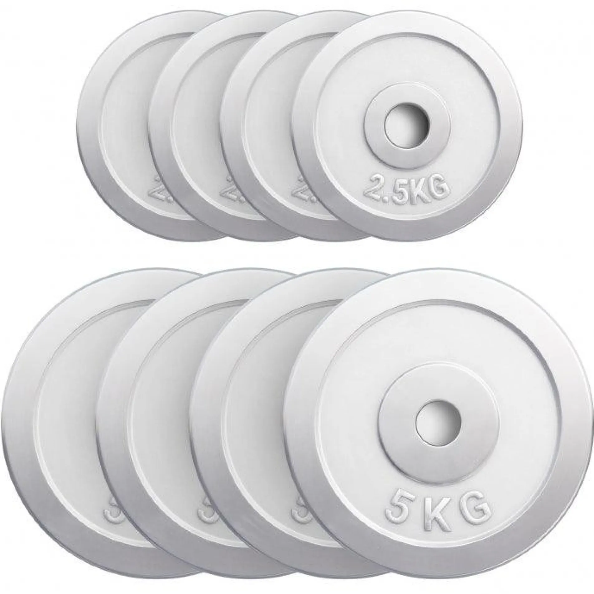 Hantelscheibe Chrom 0,5 - 30 kg