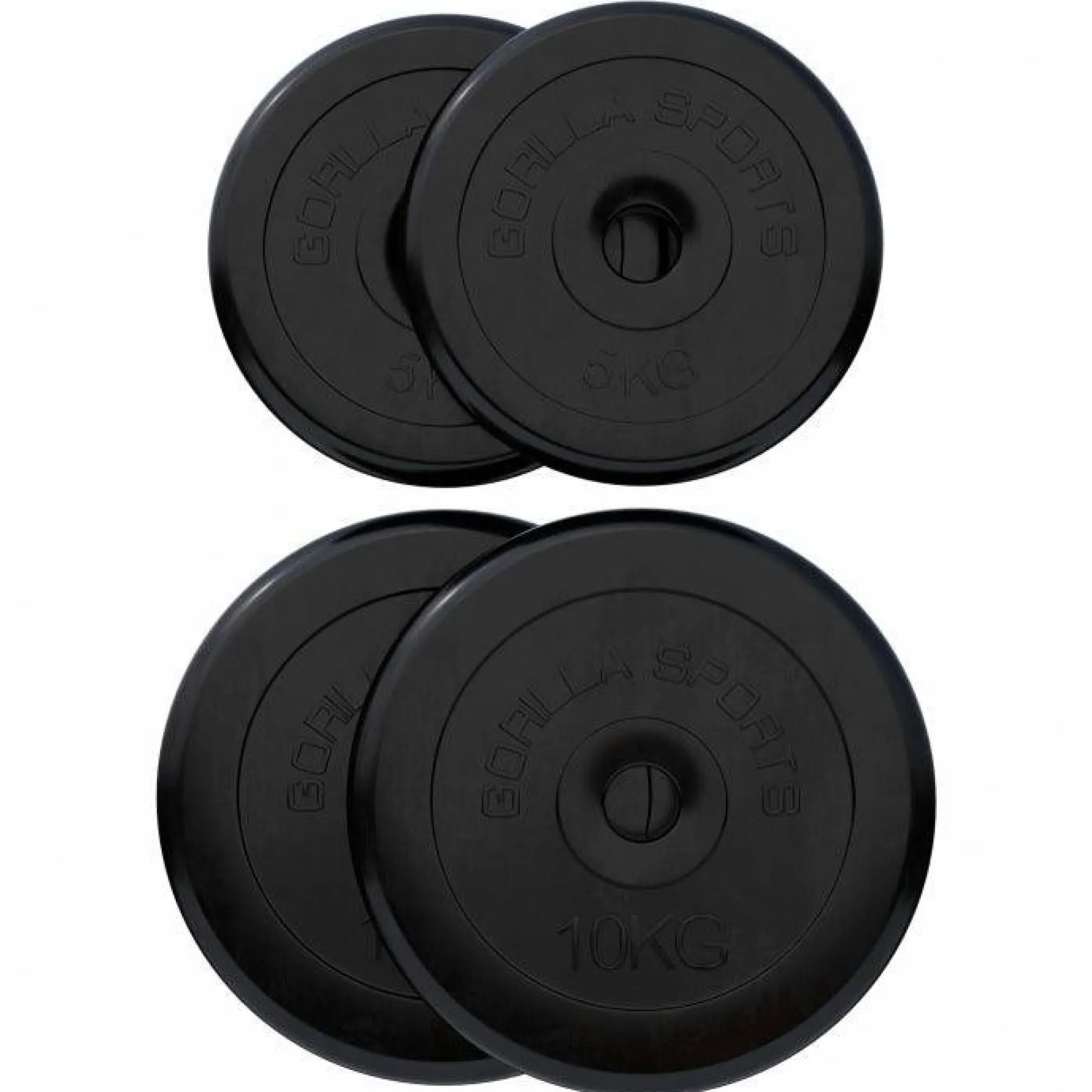 Hantelscheibe Gummi 0,5 - 25 kg