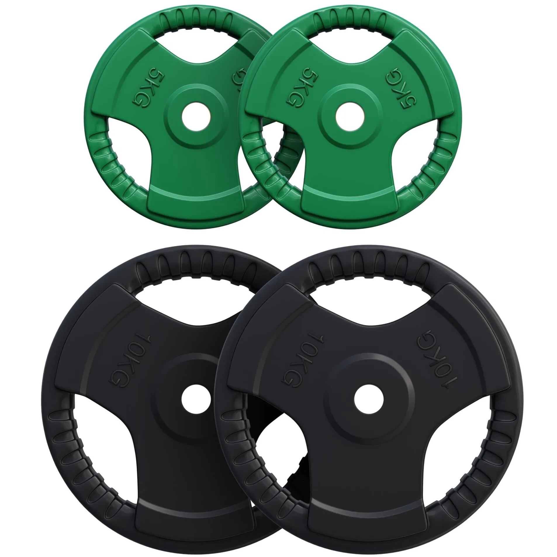 Hantelscheibe Gummi Gripper 1,25 - 25 kg