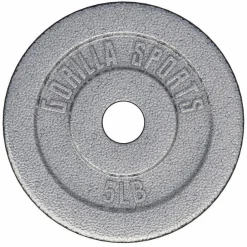 Hantelscheibe Guss - 2,5 - 55 Pfund (1,1 - 24,9 kg), Ø 1" (2,5 cm), Gusseisen