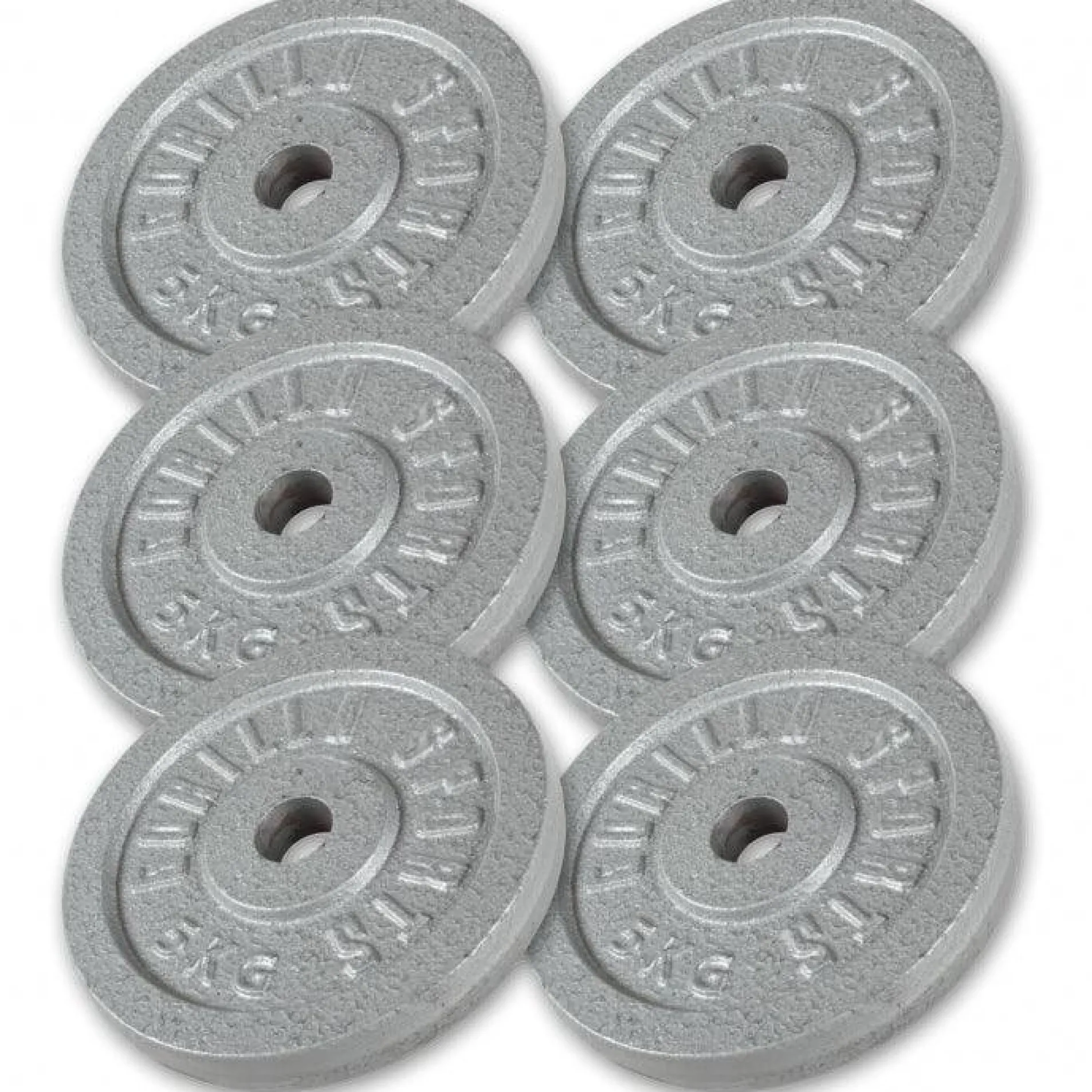 Hantelscheibe Gusseisen 0,5 - 30 kg