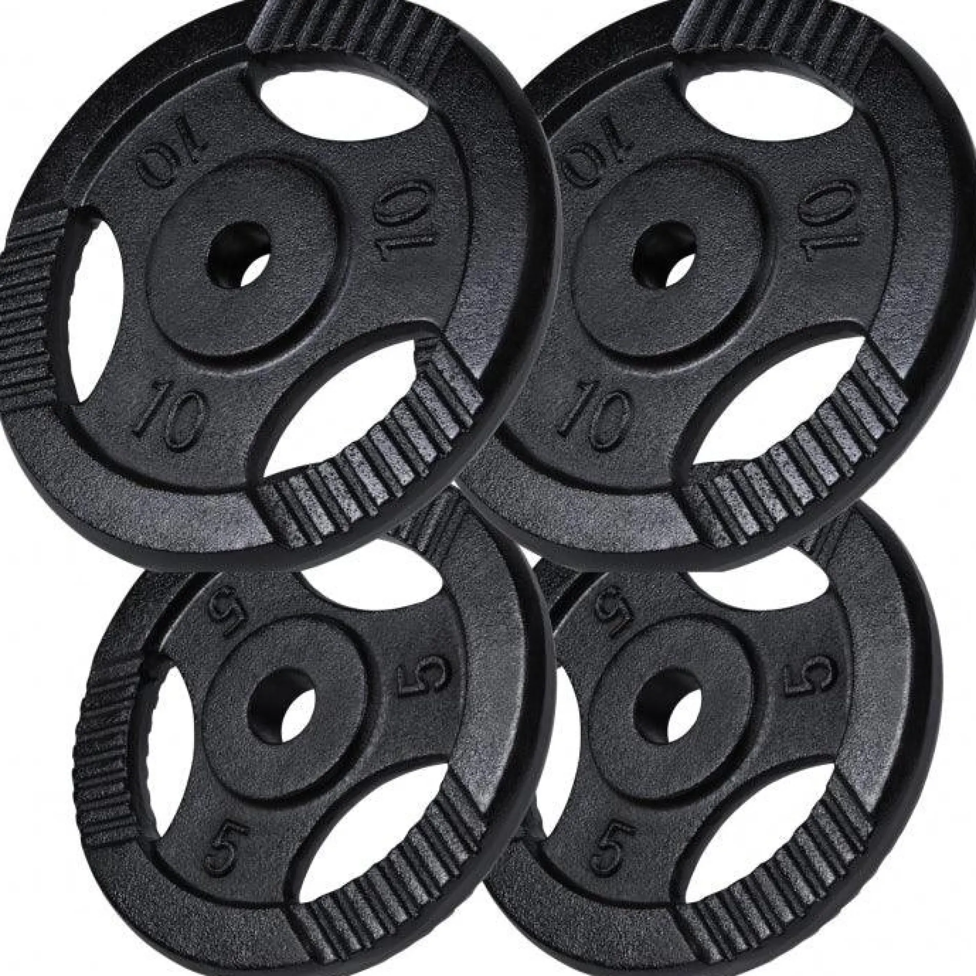Hantelscheibe Gusseisen Gripper 0,5 - 20 kg