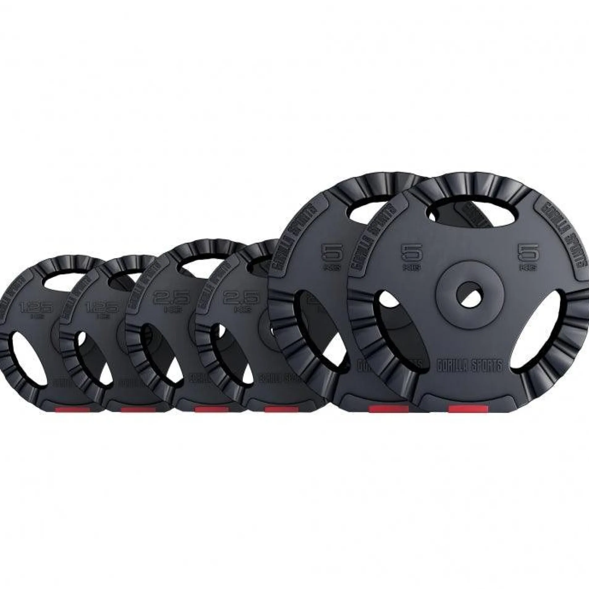 Hantelscheibe Kunststoff Gripper 1,25 - 15 kg