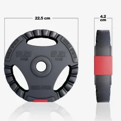 Hantelscheibe Kunststoff Gripper 1,25 - 15 kg