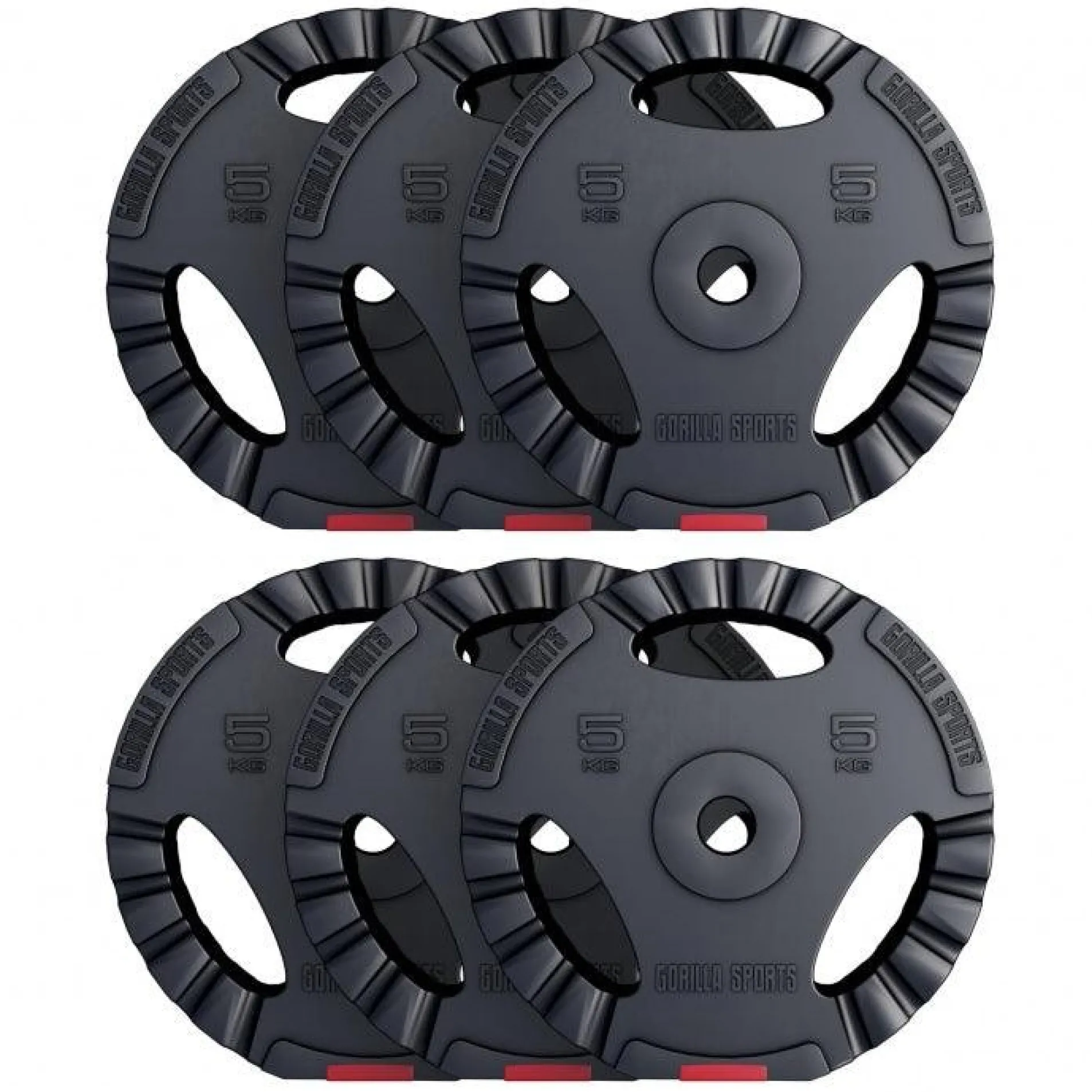 Hantelscheibe Kunststoff Gripper 1,25 - 15 kg