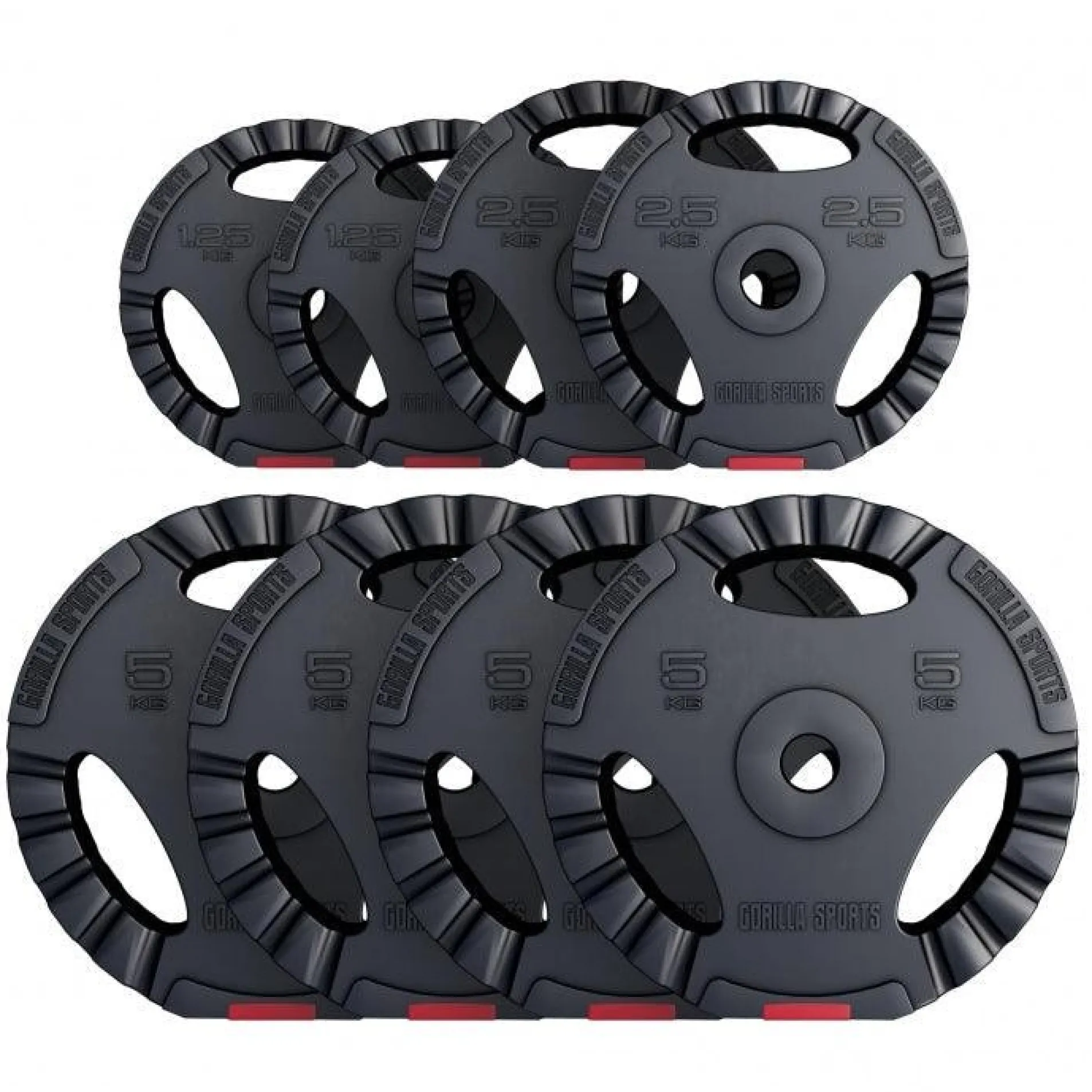 Hantelscheibe Kunststoff Gripper 1,25 - 15 kg