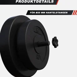 Hantelscheiben Set E-Series Kunststoff 30 kg