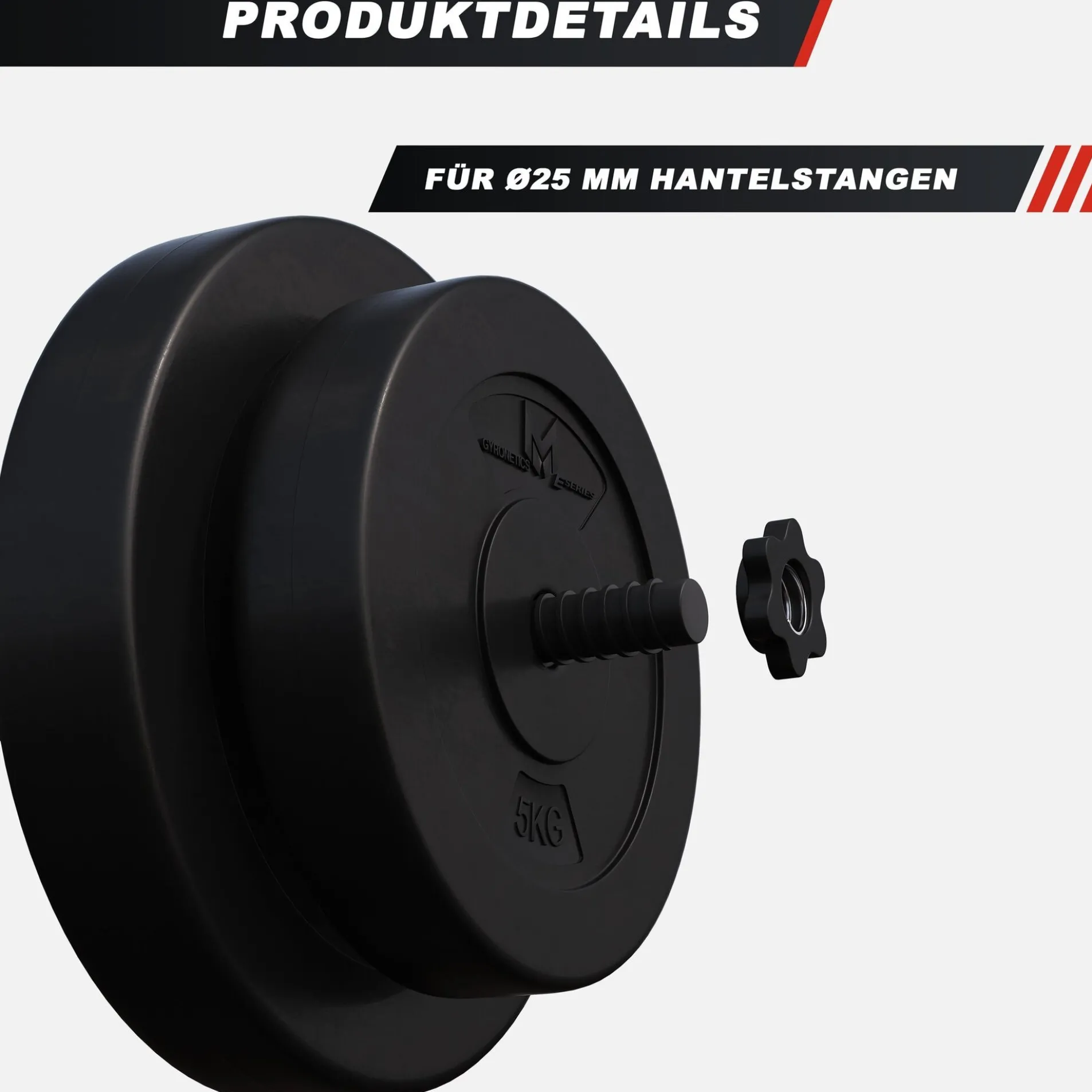 Hantelscheiben Set E-Series Kunststoff 30 kg