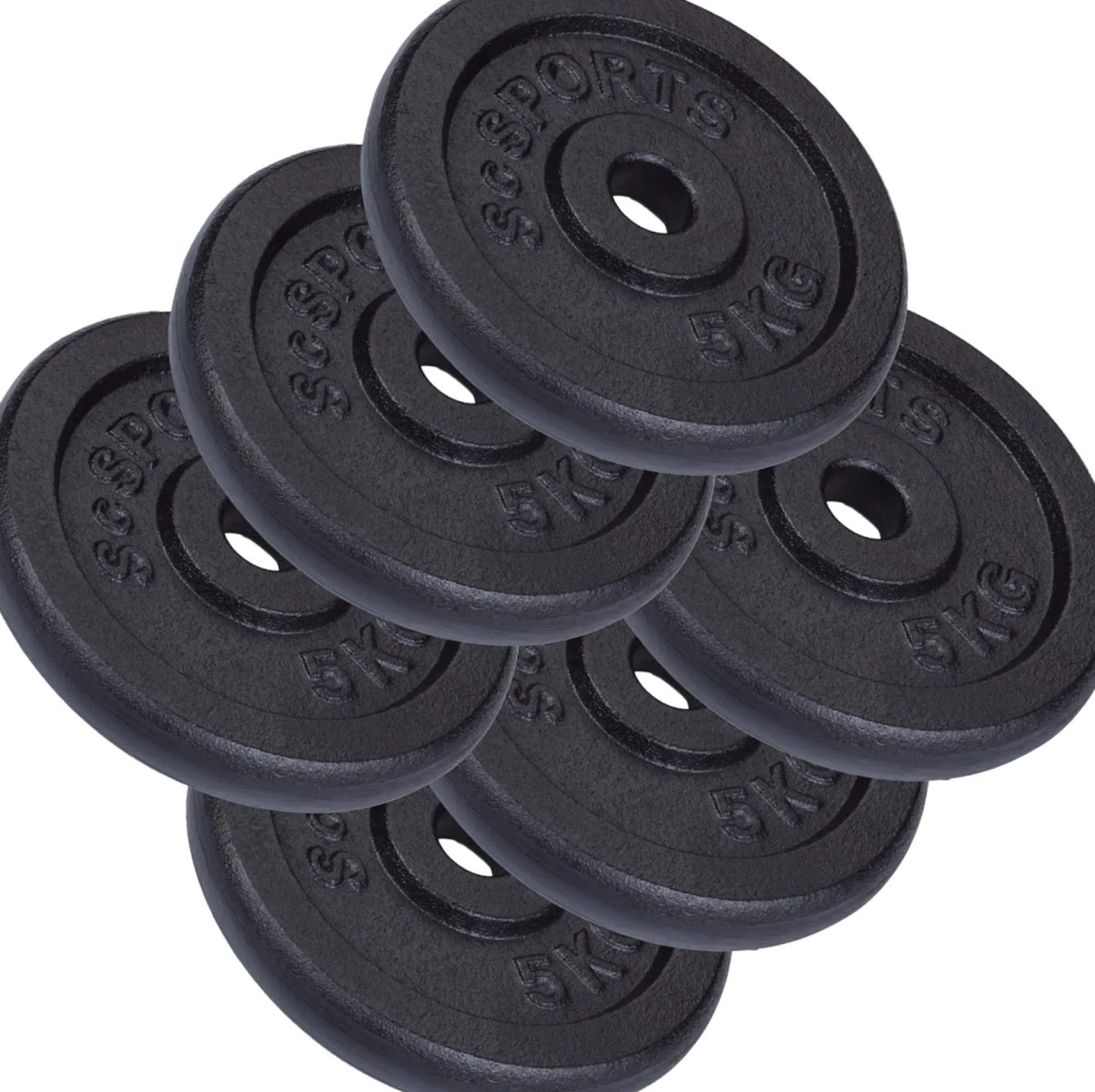 Hantelscheiben Set Gusseisen 10 - 40 kg