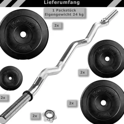 Hantelset 23.5 - 55 kg