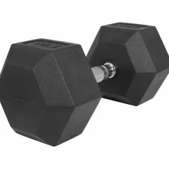 Hexagon Kurzhantel Gummi - 5-60 Pfund (2,3-27,2 kg)