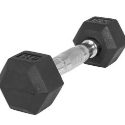 Hexagon Kurzhantel Gummi - 5-60 Pfund (2,3-27,2 kg)