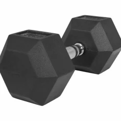Hexagon Kurzhantel Gummi - 5-60 Pfund (2,3-27,2 kg)