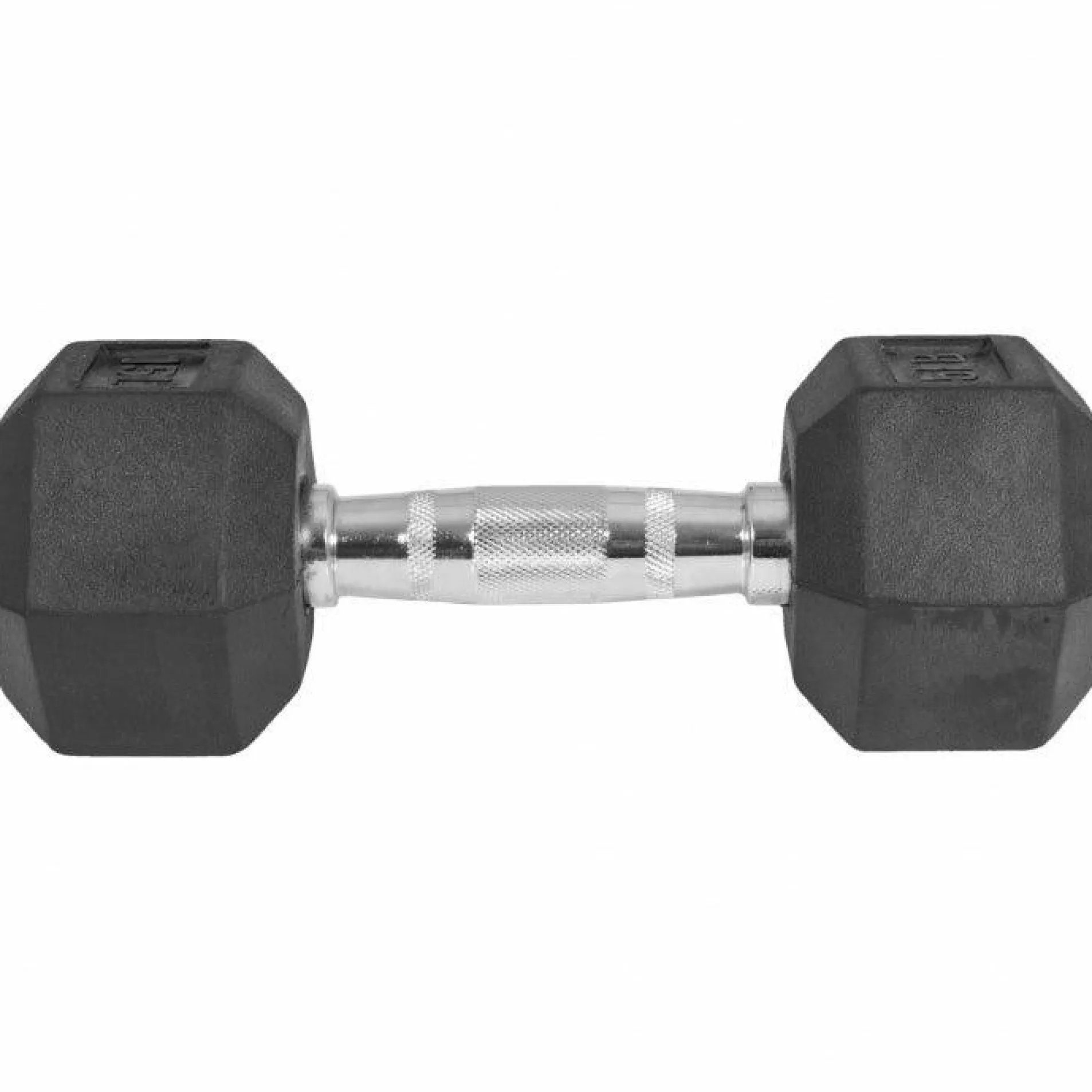Hexagon Kurzhantel Gummi - 5-60 Pfund (2,3-27,2 kg)