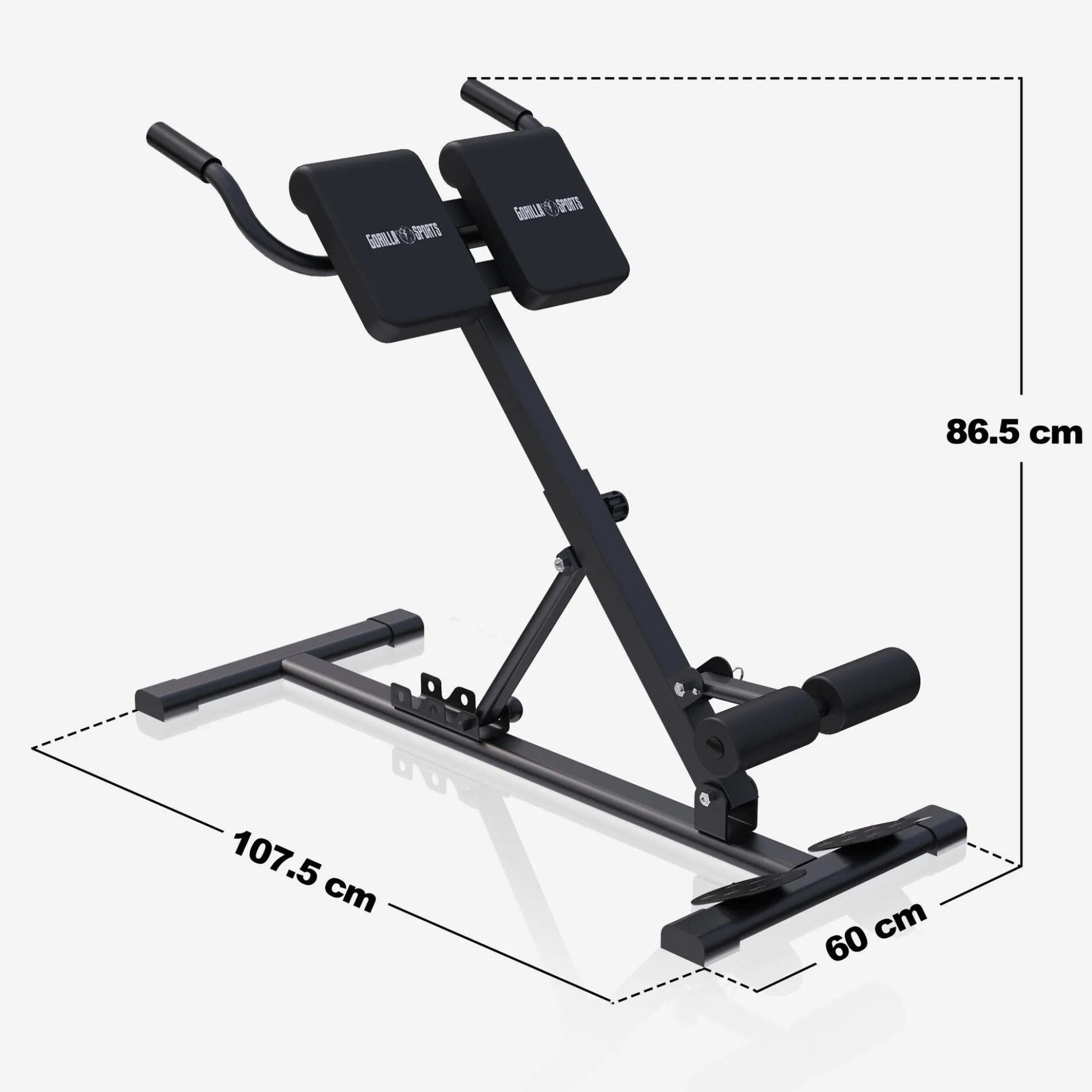 Hyperextension klappbar und verstellbar
