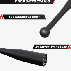 Indian Clubbell aus Stahl 2 - 20 kg