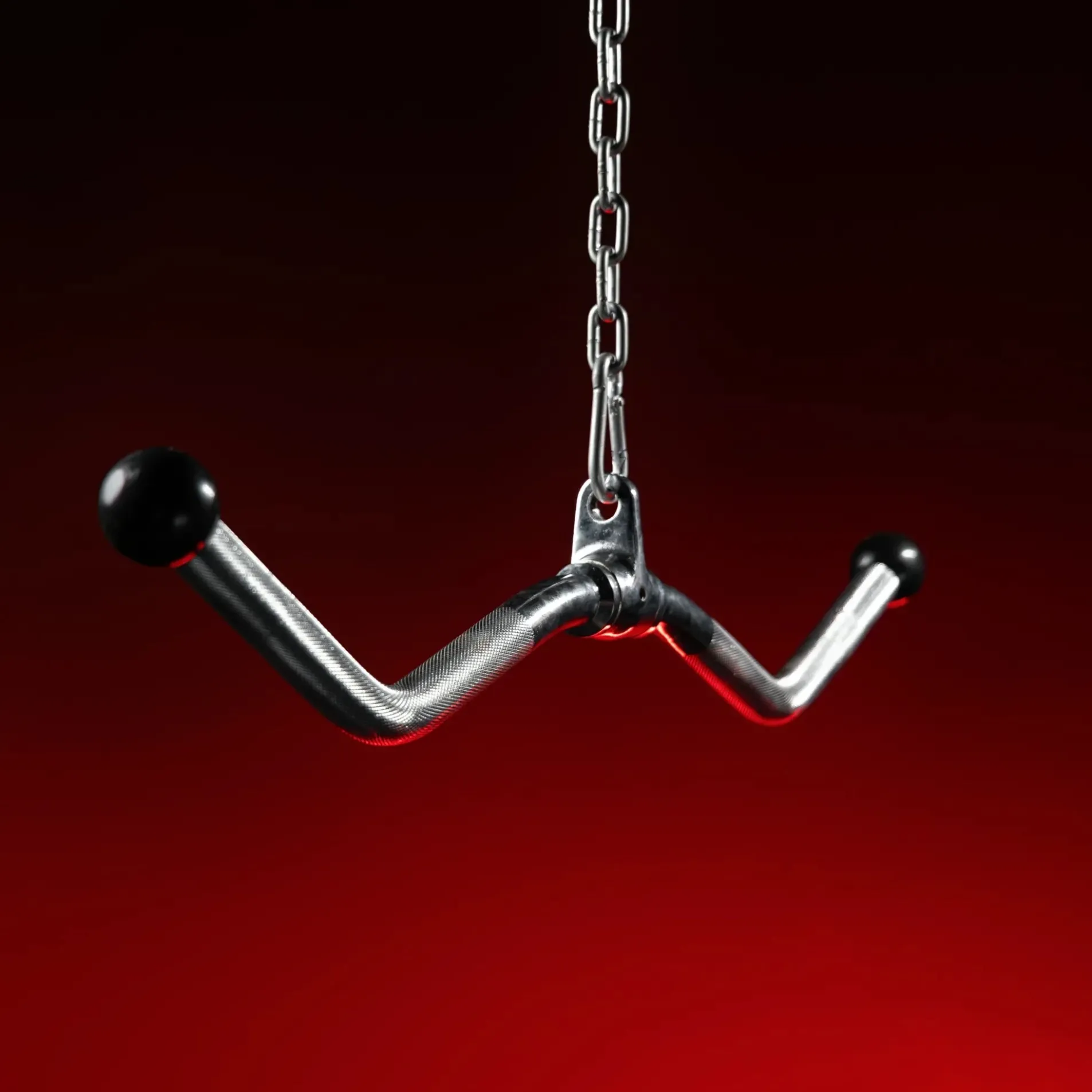 Kabelzug Griffset mit Trizeps-, SZ-Curl- und Rudergriff
