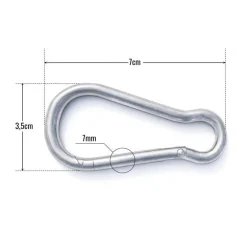 Karabiner 7 mm im 5er Set