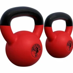 Kettlebell Gusseisen Neopren rot 2 - 32 kg