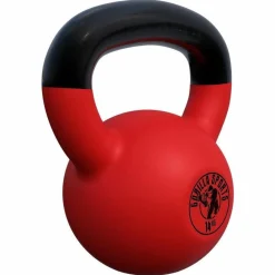 Kettlebell Gusseisen Neopren rot 2 - 32 kg