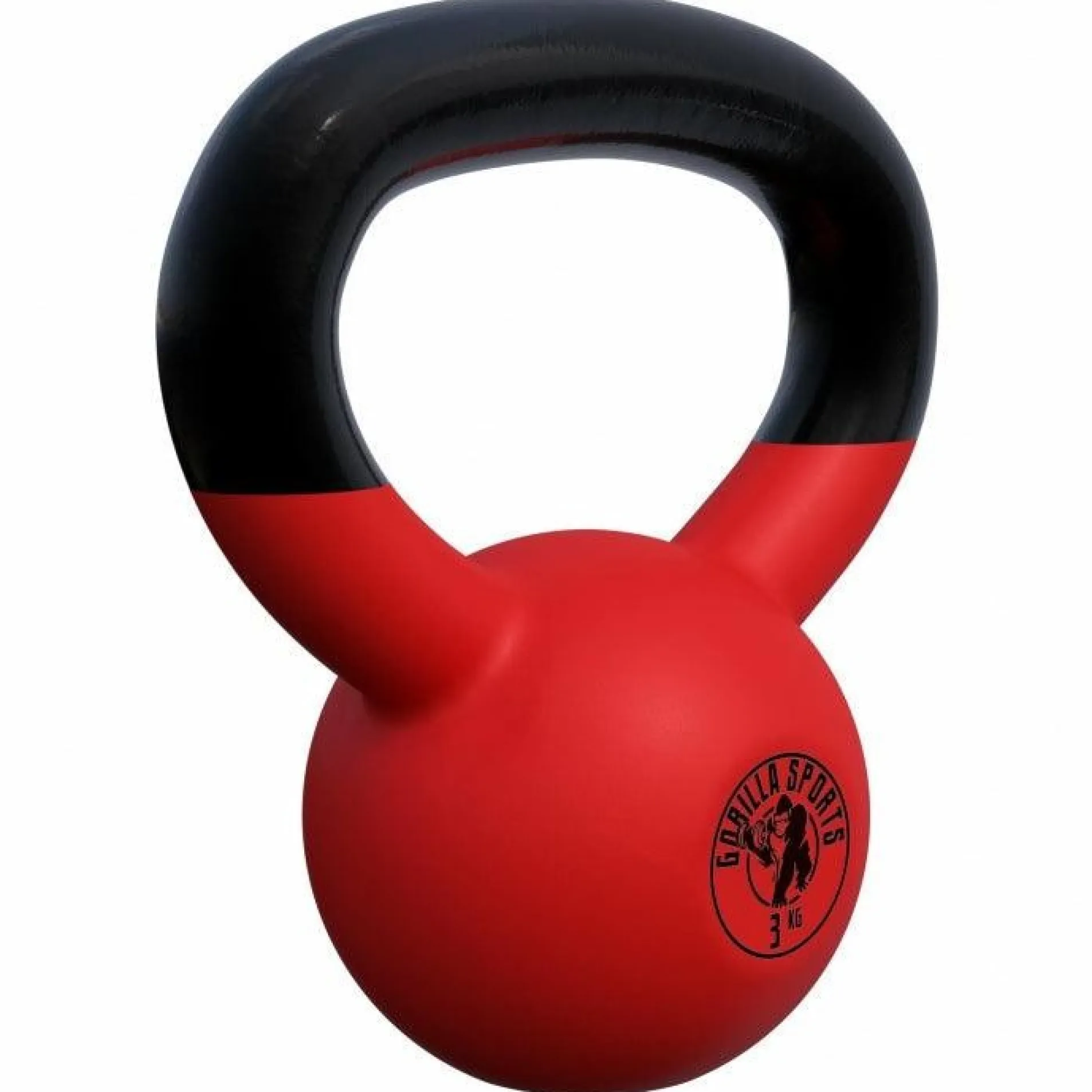 Kettlebell Gusseisen Neopren rot 2 - 32 kg