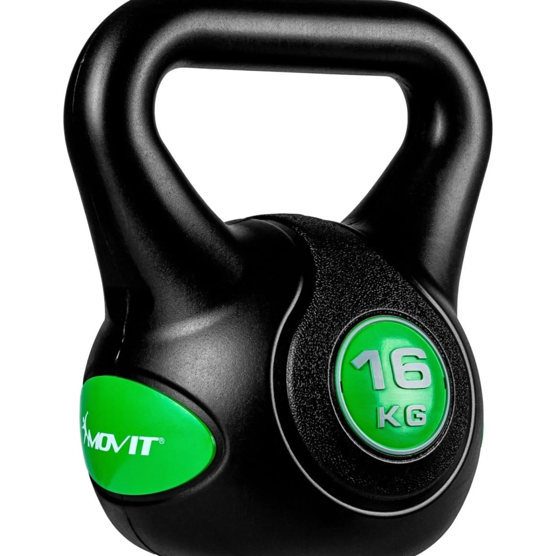 Kettlebell Kunststoff grau 3 - 20 kg