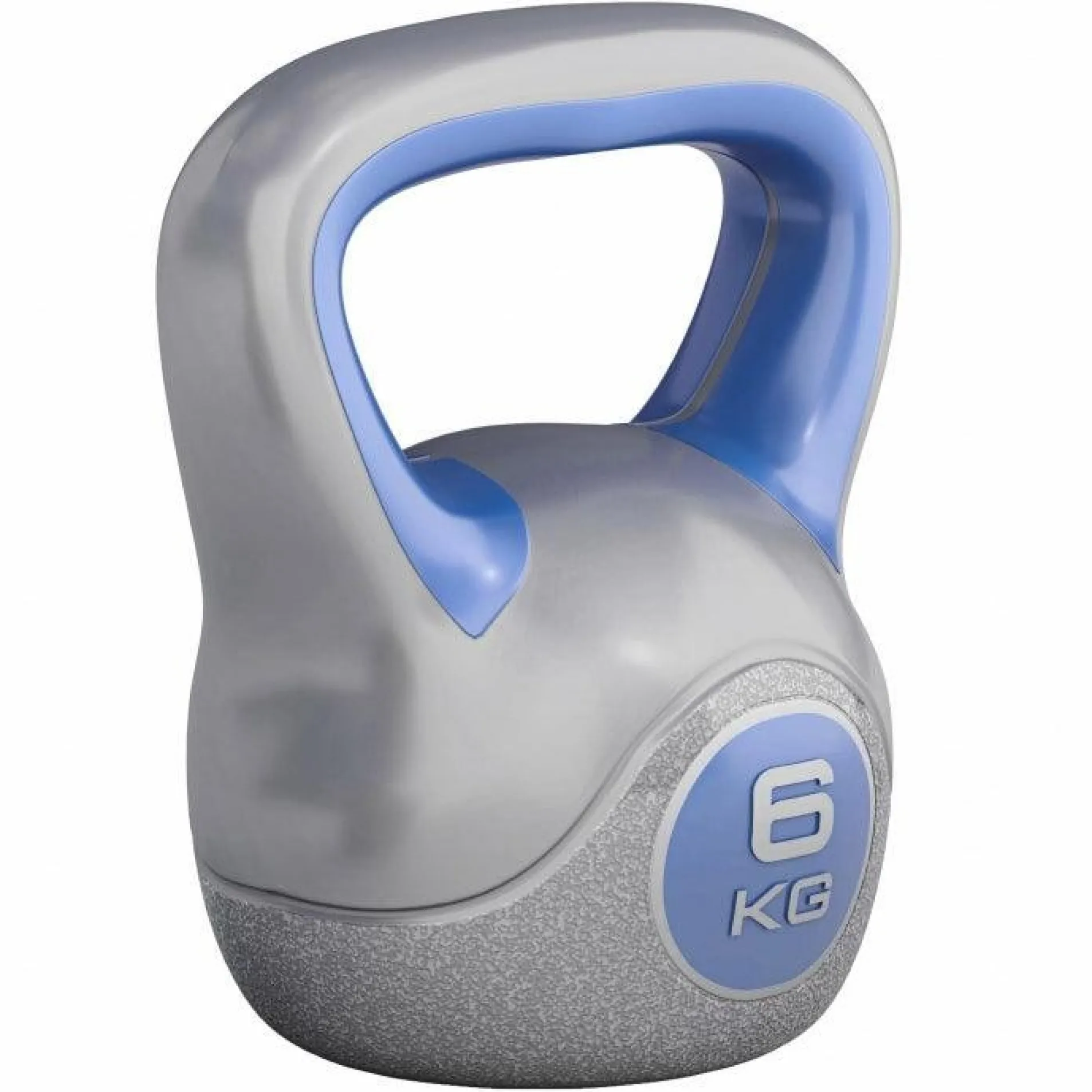 Kettlebell Kunststoff grau 2 - 20 kg