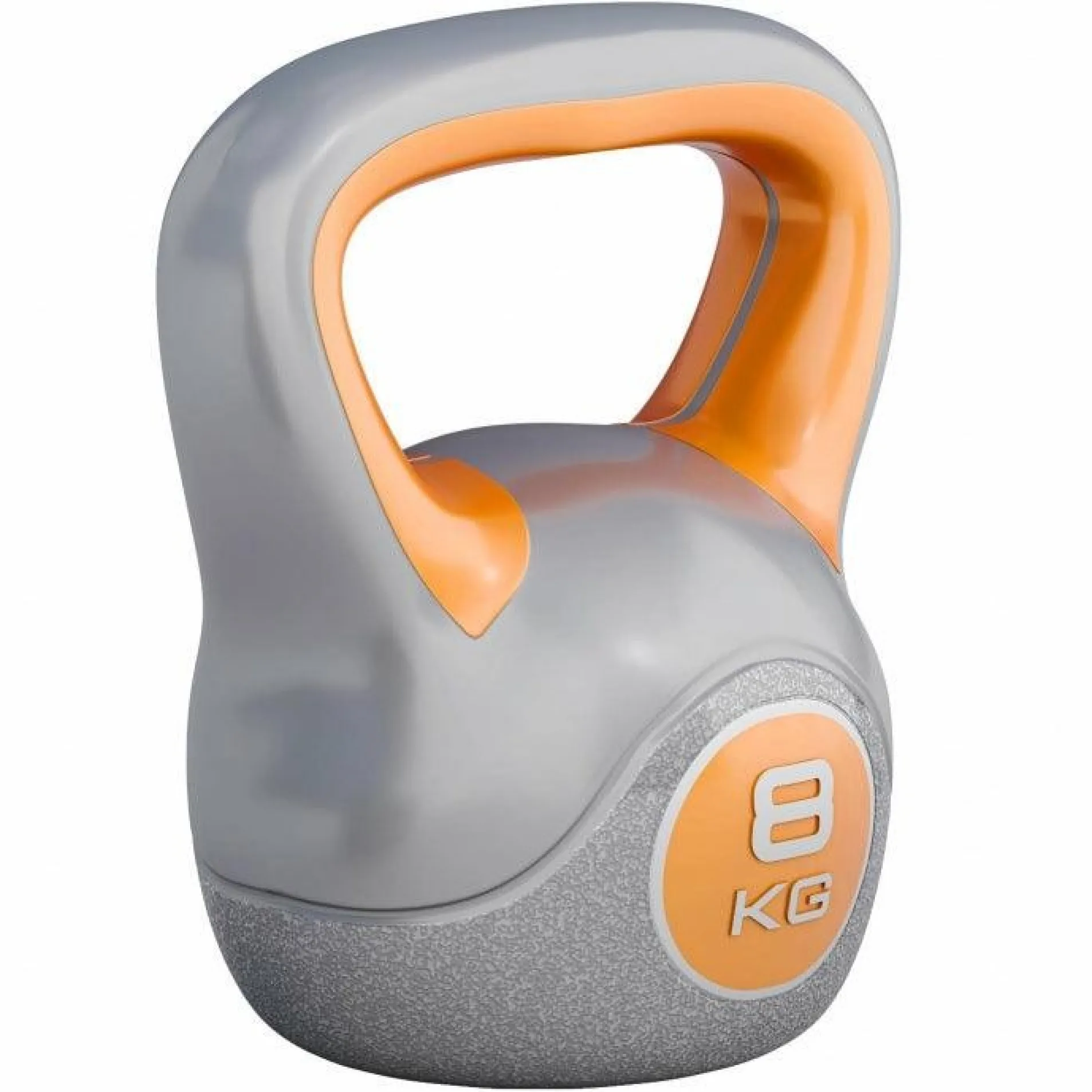 Kettlebell Kunststoff grau 2 - 20 kg
