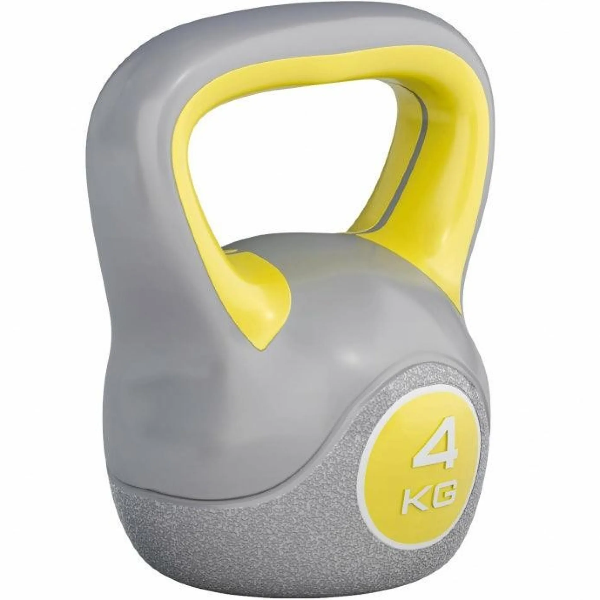 Kettlebell Kunststoff grau 2 - 20 kg