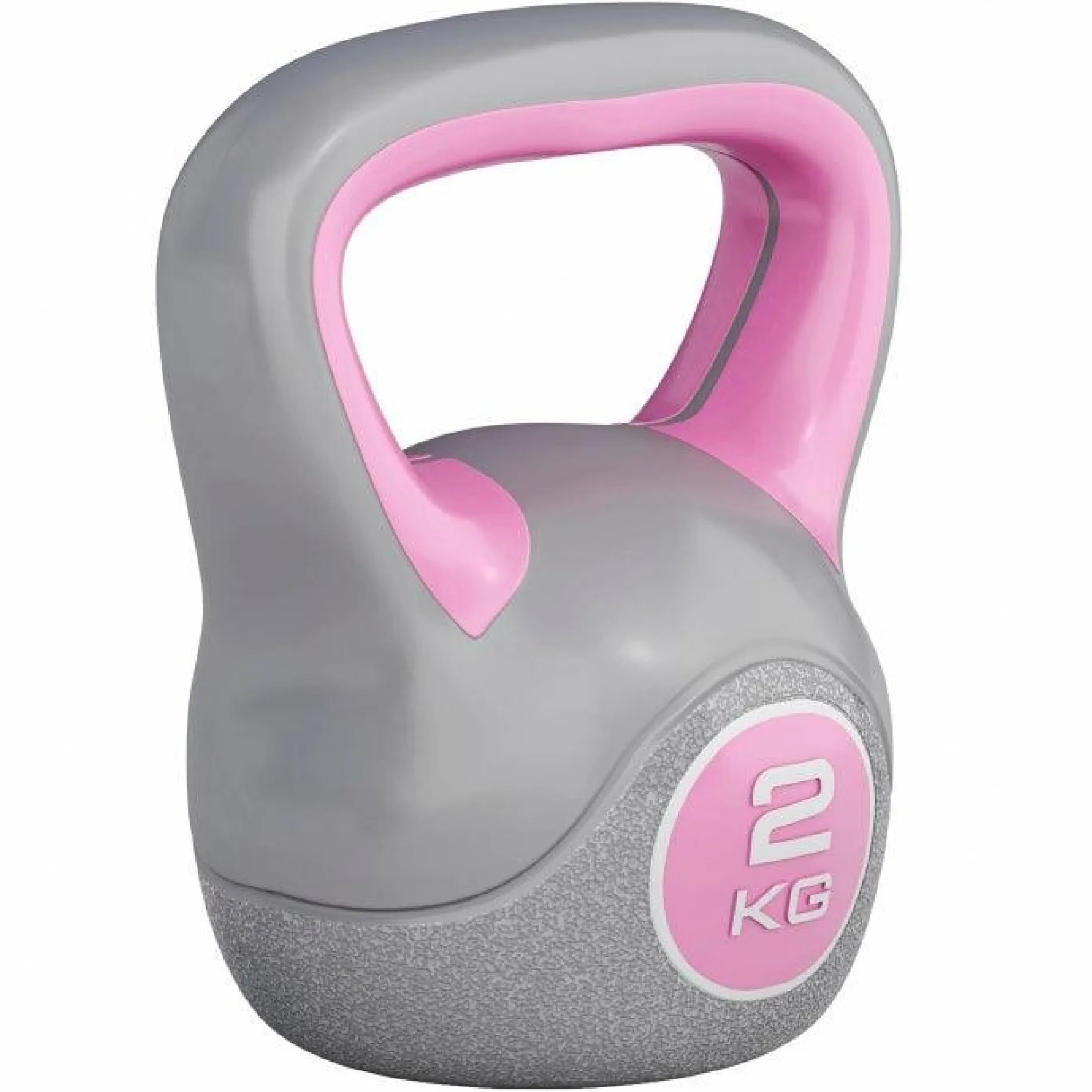Kettlebell Kunststoff grau 2 - 20 kg