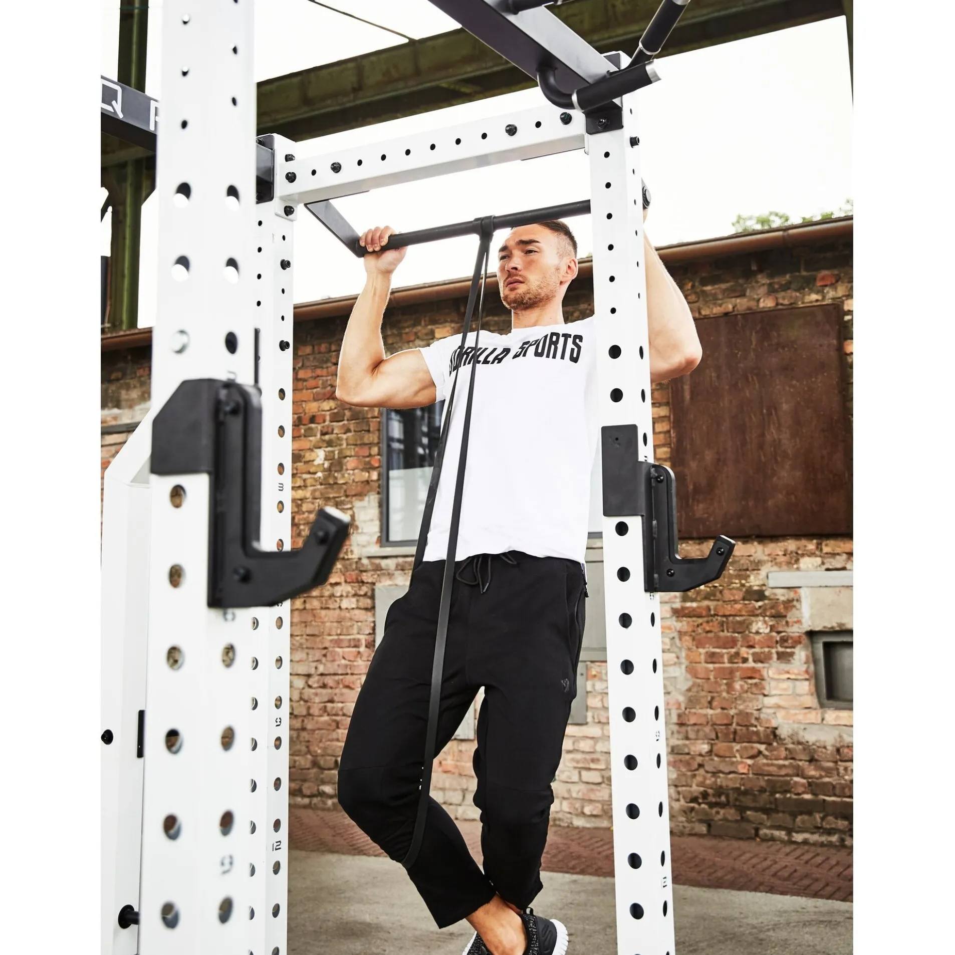 Klimmzugstange Set inkl, Resistance Band