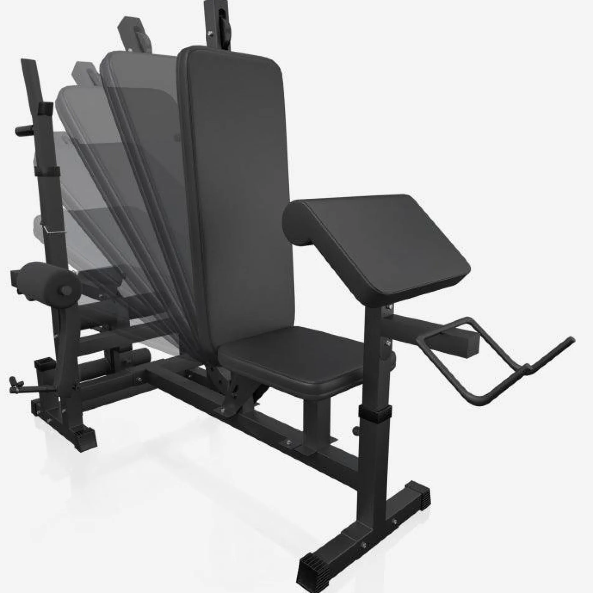 Kraftstation Universal inkl, Langhantel Set Gusseisen 108 kg