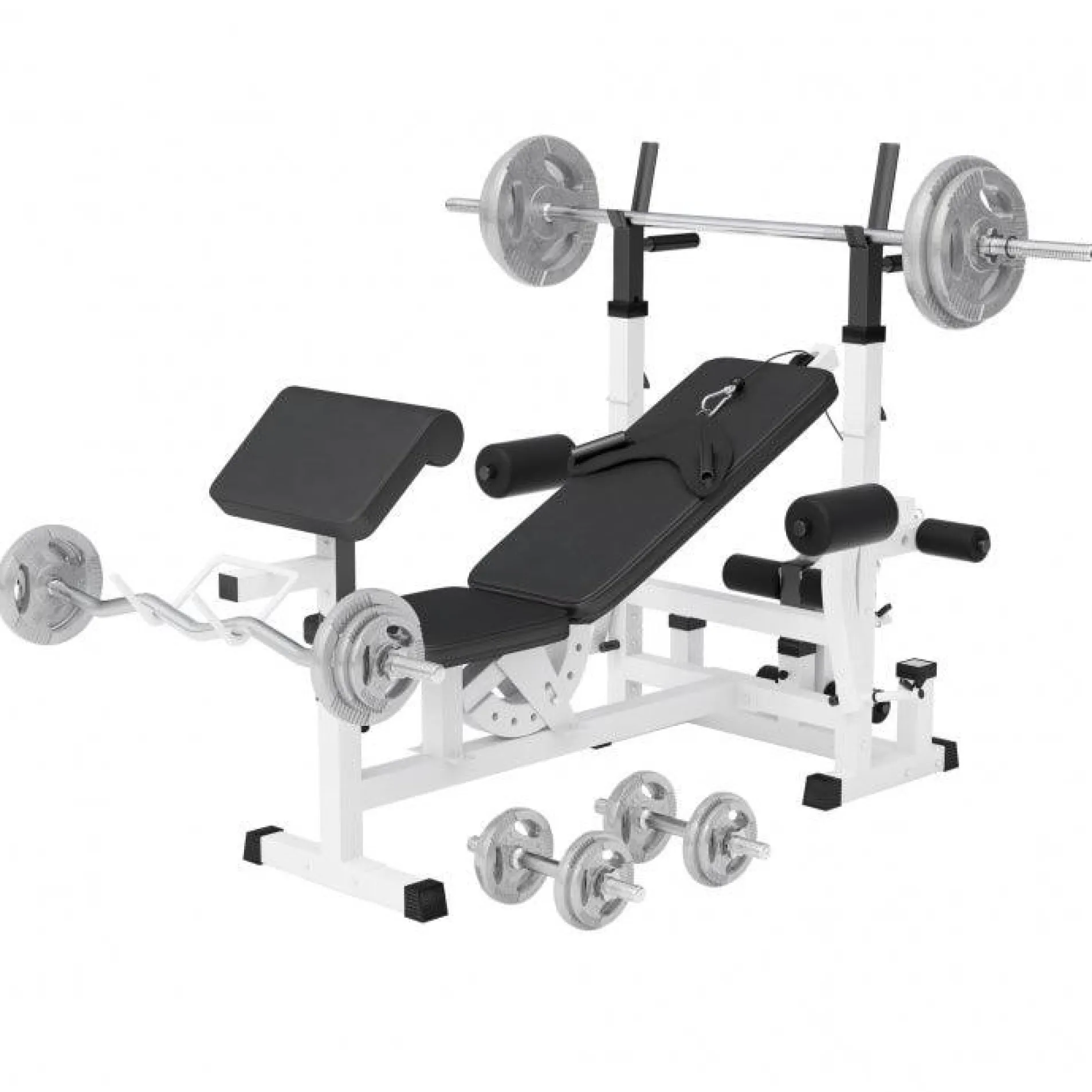 Kraftstation Universal Set Gusseisen Gripper 108 kg